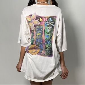 Vintage 90s Hard Rock Cafe Kona Hawaii Tee 🌺
